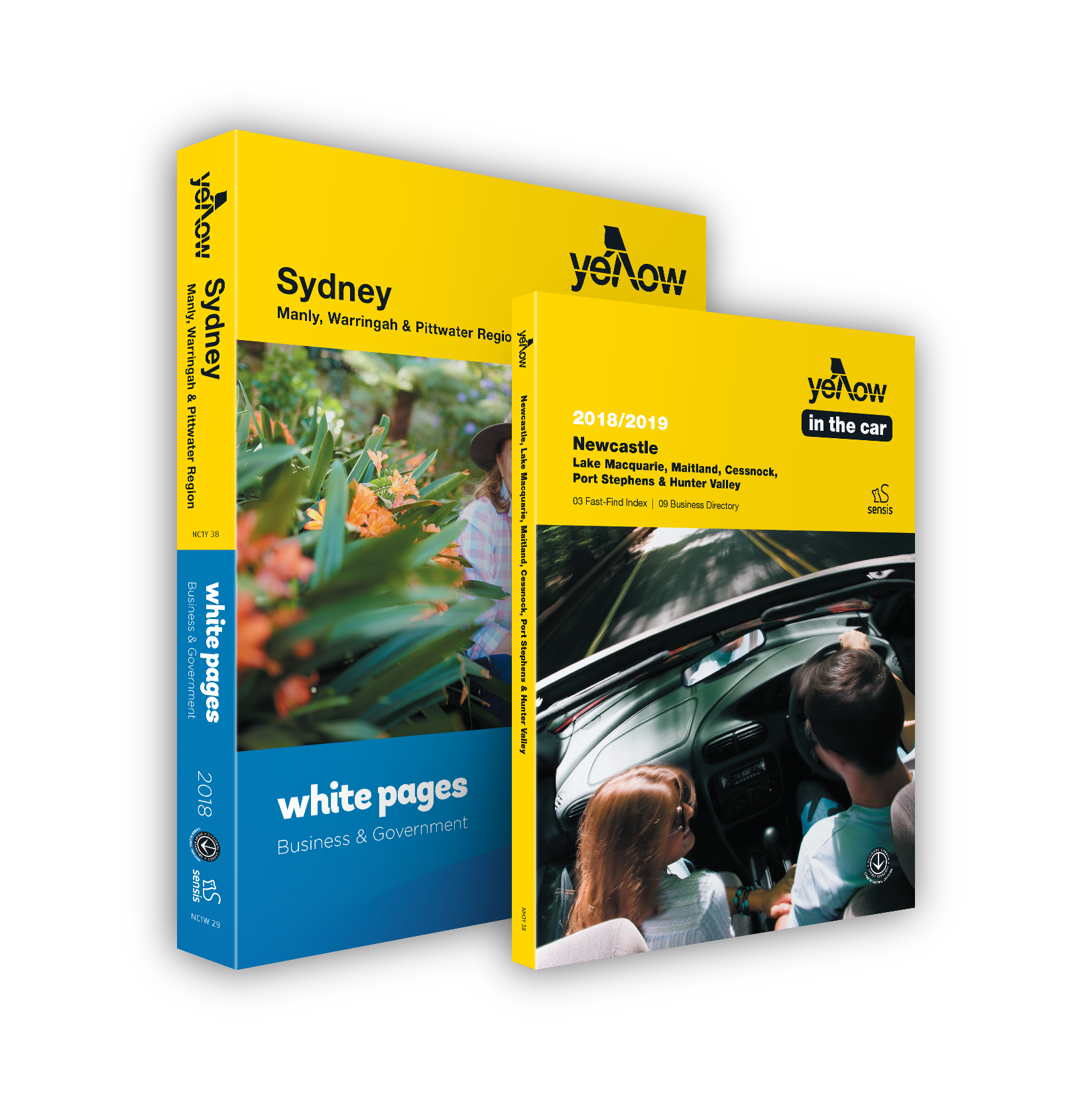 yellow pages book cover