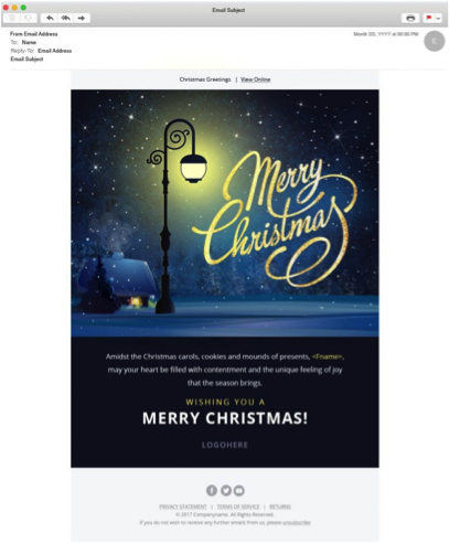 free christmas email templates for business free christmas email templates for business