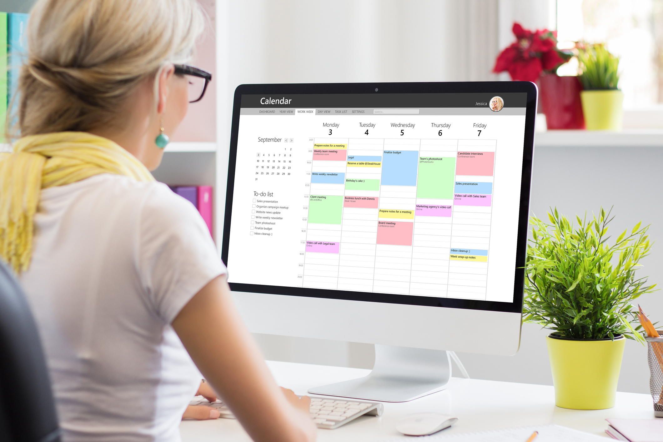 Plan your year with our free email marketing template.