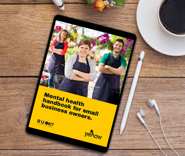 Yellow Pages & R U OK? Day handbook for small business owners.